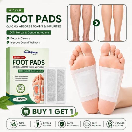 Detox Foot Pads | 👣 Wake Up to Refreshed, Happy Feet Every Morning 🌙